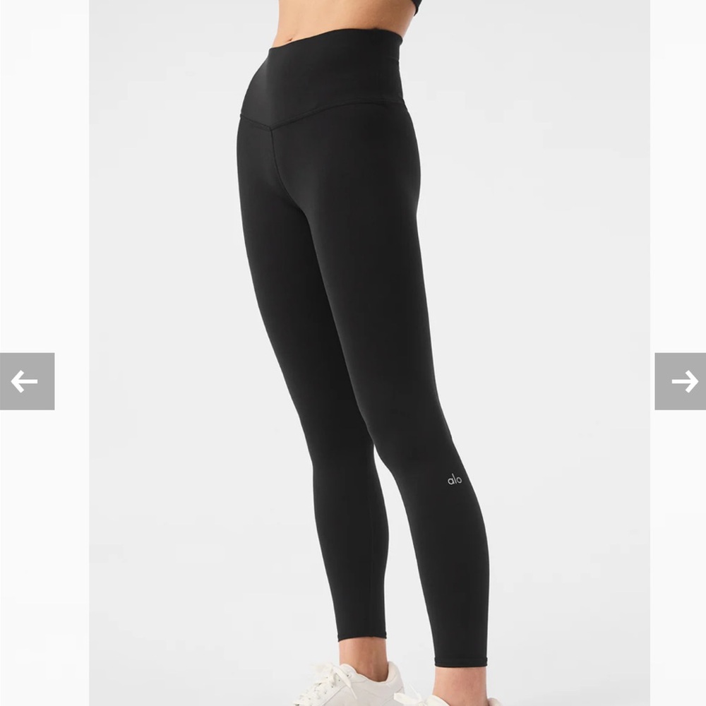 Alo Yoga High-Waist Airbrush Legging in Black Size XS